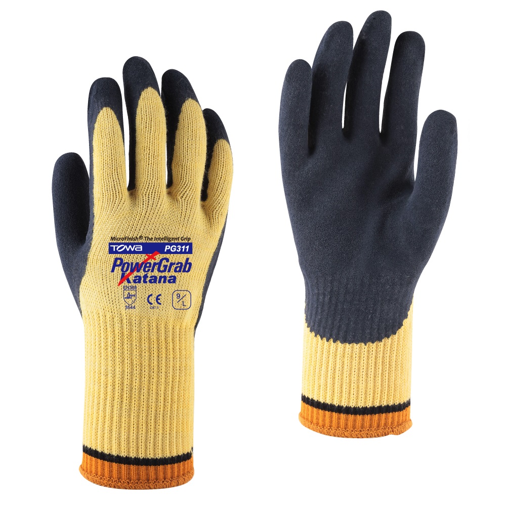 TOWA PowerGrab Katana MF Kevlar Cut Resistant 311 Gloves